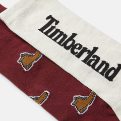 2-Pack Timberland® All Over Print Crew Sock