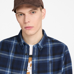 Men's Midweight Flannel Checkered Shirt