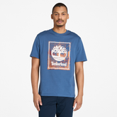 Men's Front Seasonal Stack Logo Graphic T-Shirt