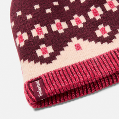 Women's Fair Isle Beanie with Pom