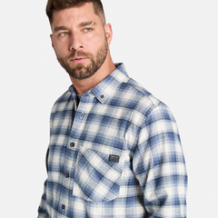Men's Timberland PRO® Woodfort Lightweight Flannel Flex Shirt