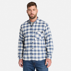 Men's Timberland PRO® Woodfort Lightweight Flannel Flex Shirt