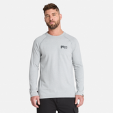 Men's Timberland PRO® Core Reflective Logo Long-Sleeve T-Shirt