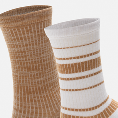 Women's Novelty 2-Pack Crew Sock