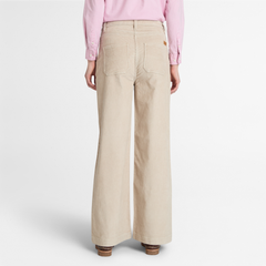 Women's Washed Corduroy Wide-Leg Pant