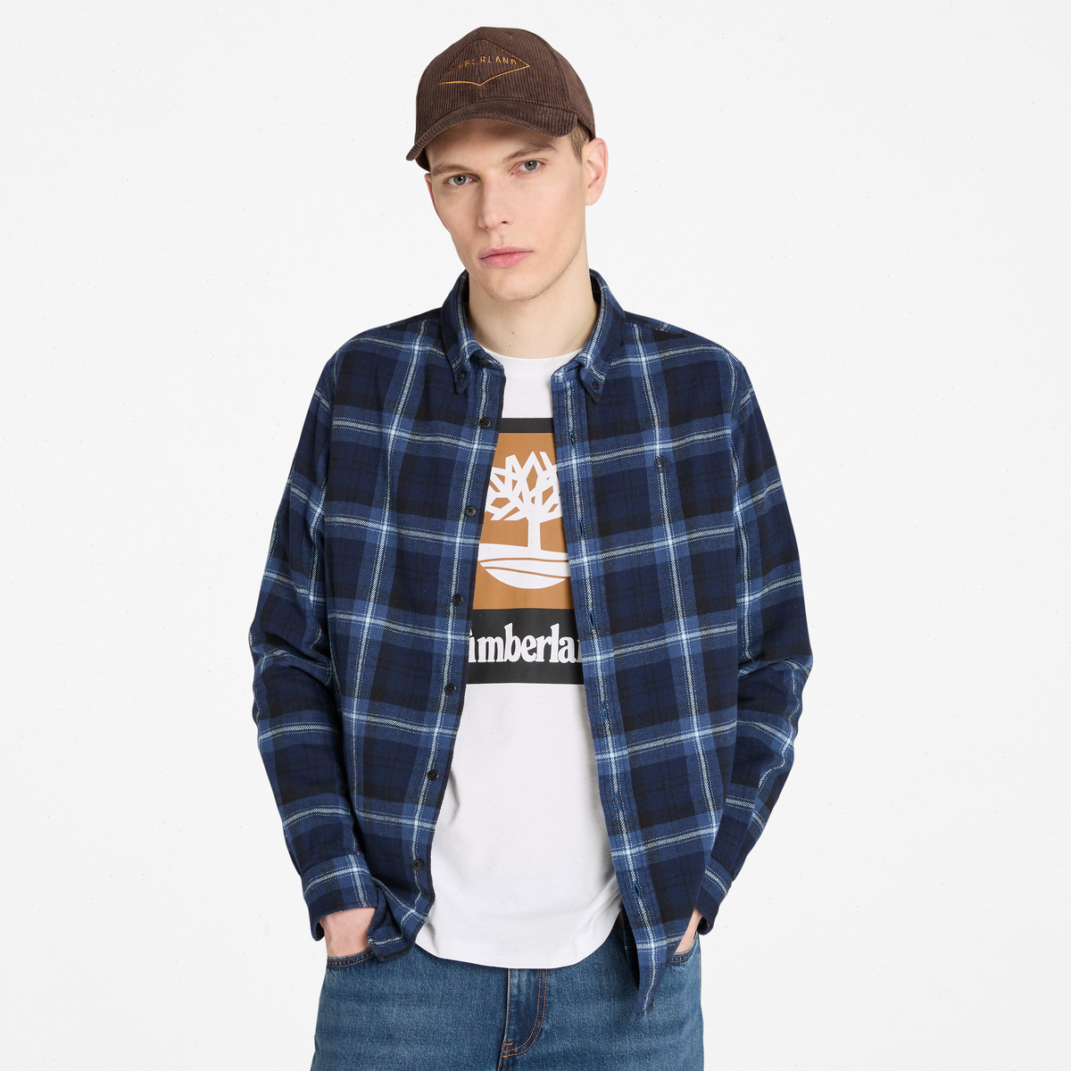 Men's Midweight Flannel Checkered Shirt