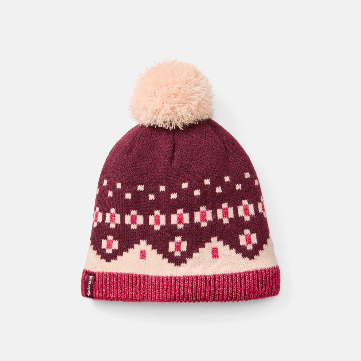 Women's Fair Isle Beanie with Pom