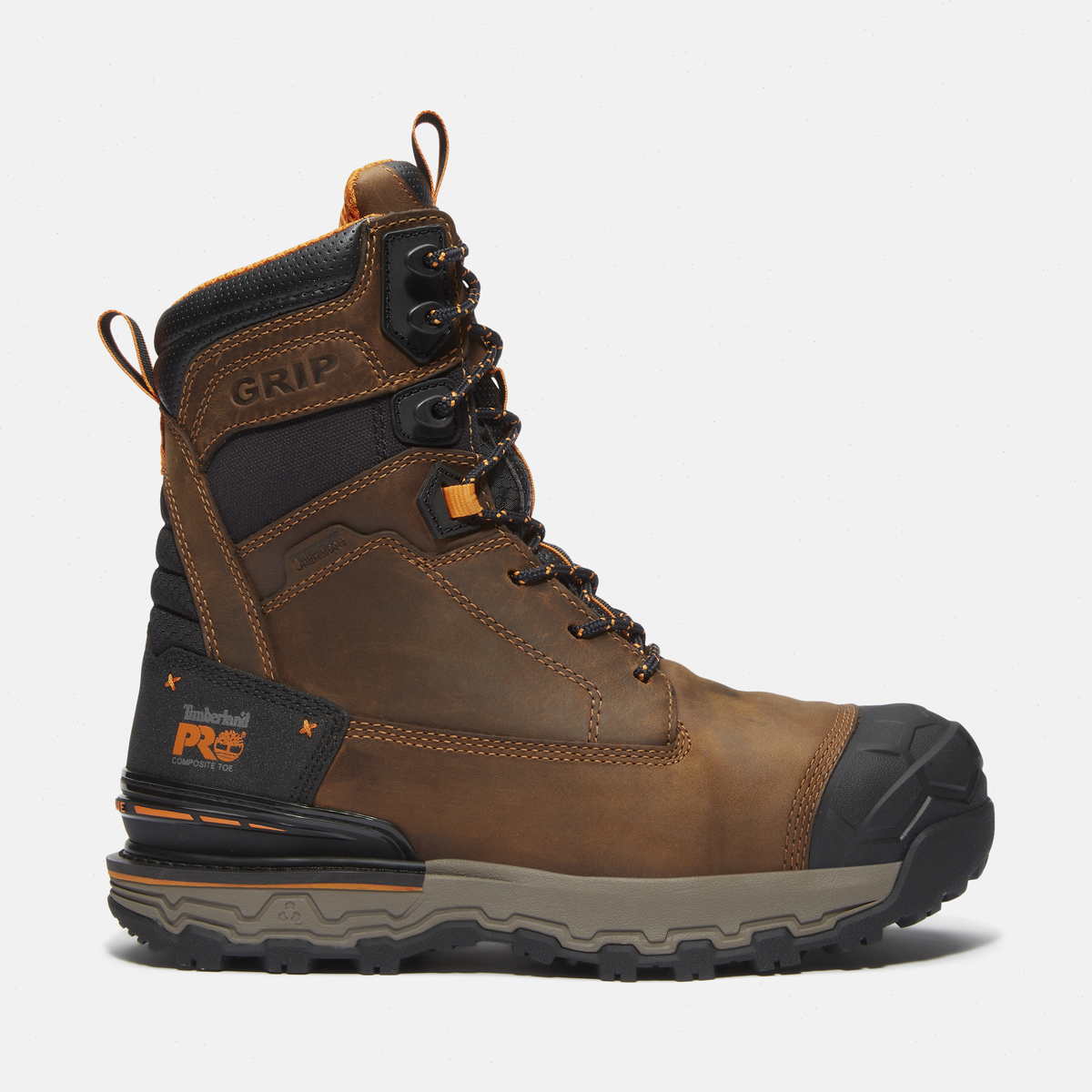 Men's Boondock Ultralight 8" Composite Toe Waterproof Insulated Work Boot