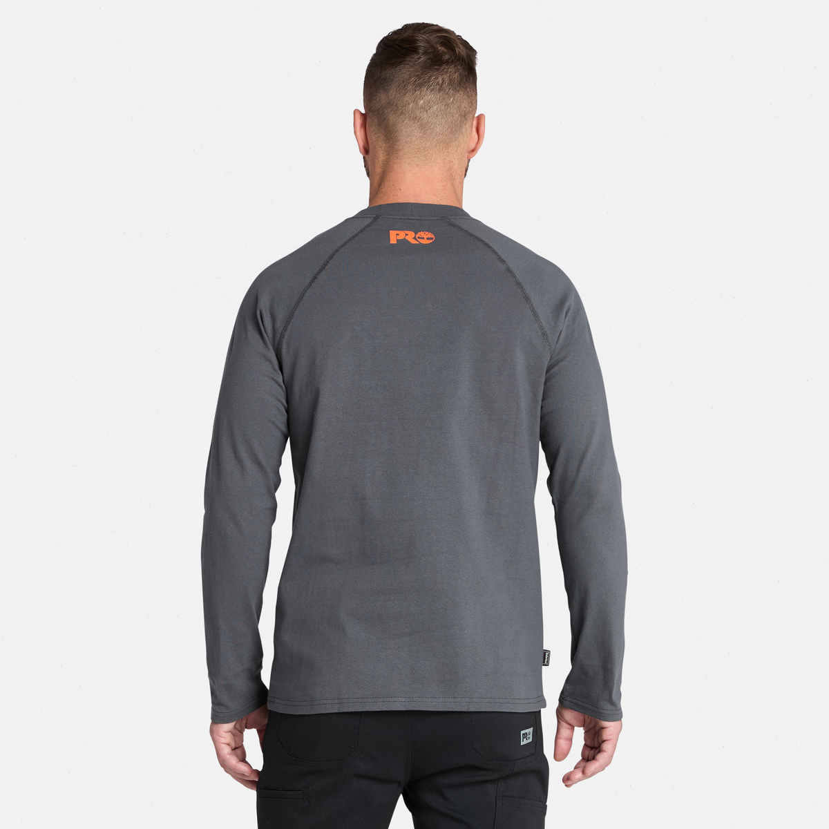 Men's Timberland PRO® Core Reflective Logo Long-Sleeve T-Shirt