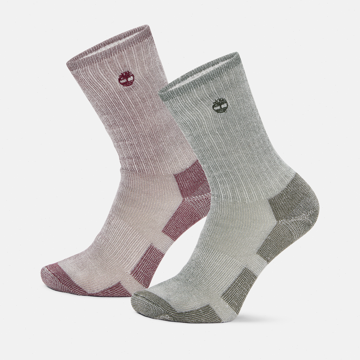 Men’s Timberland® 2-Pack Kittery Full Cushion Boot Crew Sock