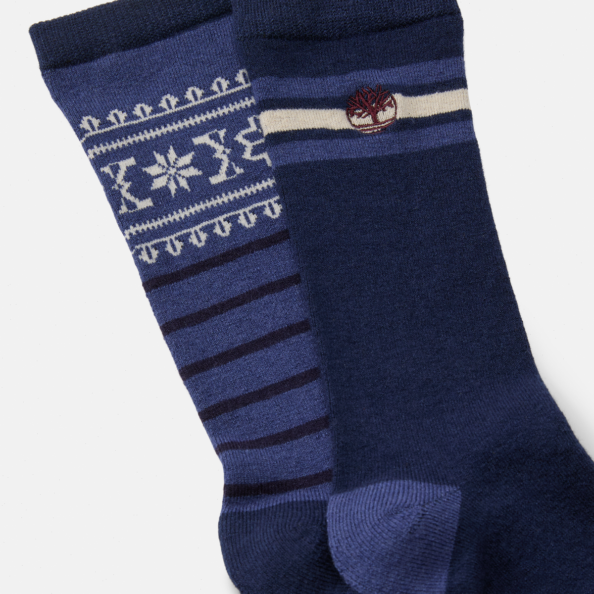 Men's Timberland® 2-Pack Fair Isle Crew Sock