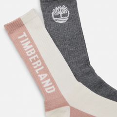 Women’s Timberland® 2-Pack Color-Block Crew Sock