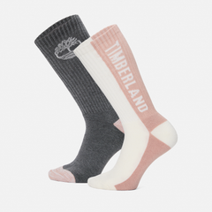 Women’s Timberland® 2-Pack Color-Block Crew Sock