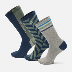 3 Pack Novelty Crew Sock