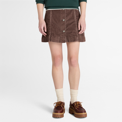 Women's Washed Corduroy Skirt