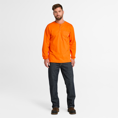 Men's Timberland PRO® Cotton Core Flame-Resistant Long-Sleeve Henley