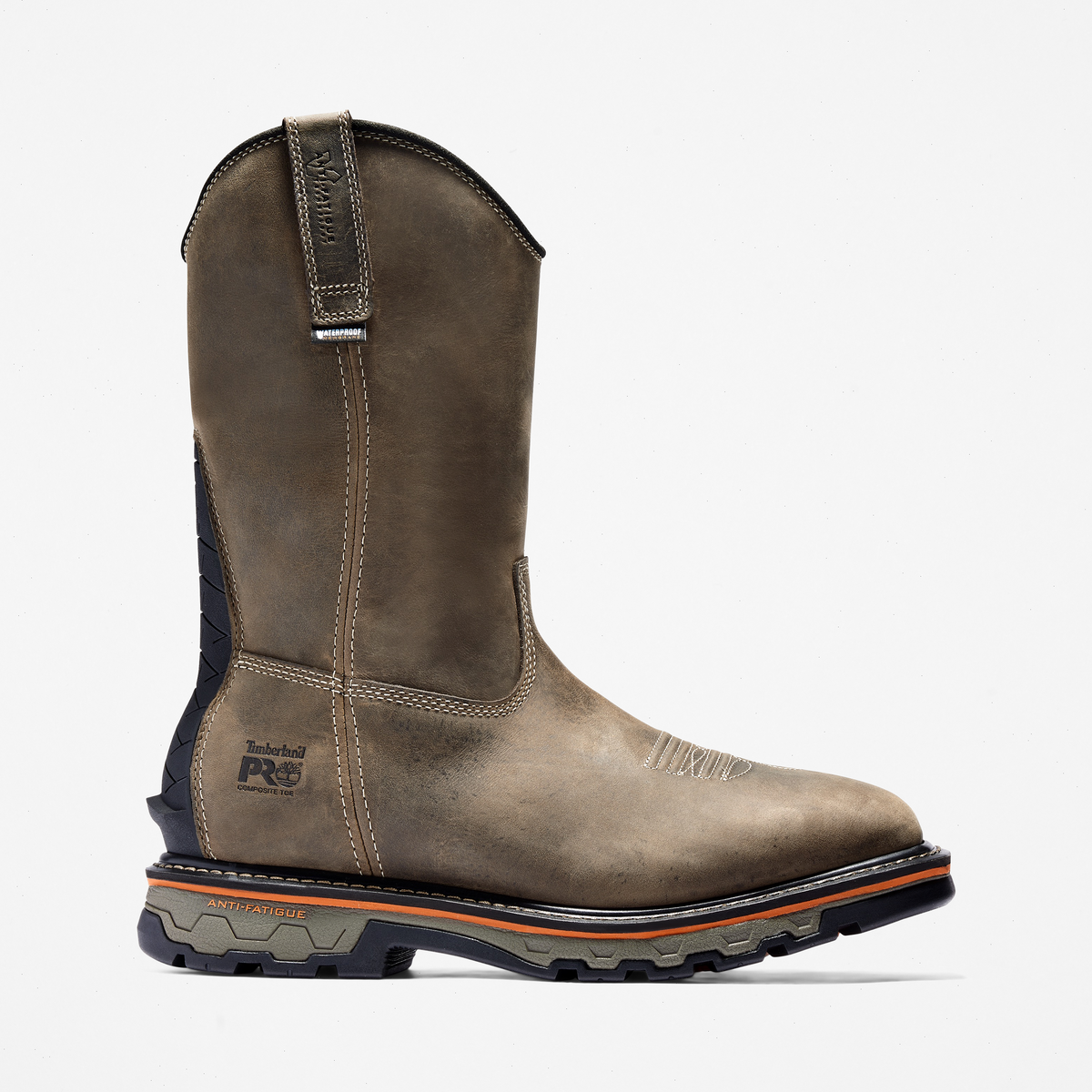 Men's True Grit Pull On Waterproof Work Boot